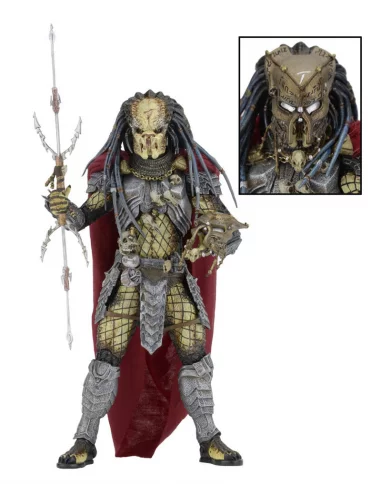 es::Predators Serie 17 Figura Elder AVP Predator 18 cm.