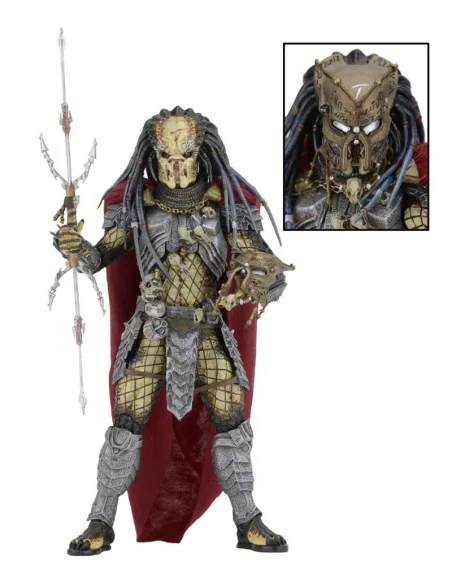 es::Predators Serie 17 Figura Elder AVP Predator 18 cm.