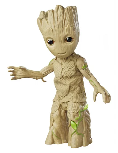 es::Guardianes de la Galaxia Vol. 2 Figura interactivo 2017 Groot Bailarín 29 cm