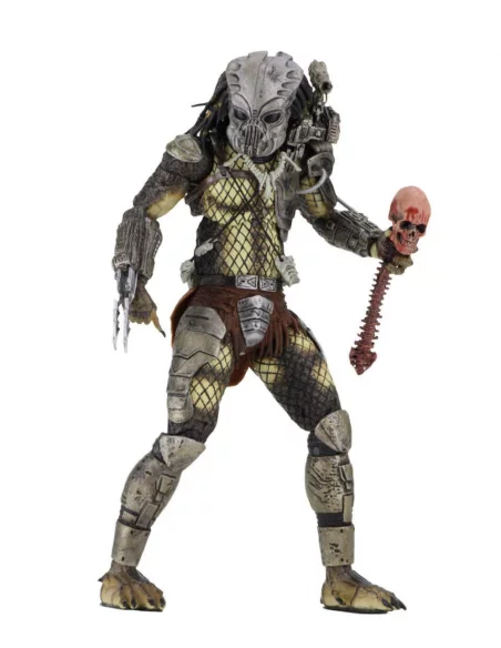 es::Predator Figura 30th Anniversary Jungle Hunter Masked Prototype 20 cm