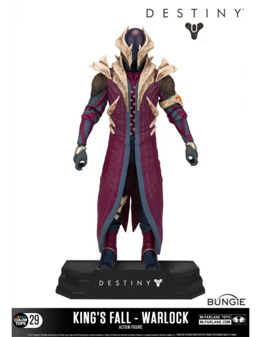 es::Destiny Figura Color Tops Warlock King's Fall 18 cm