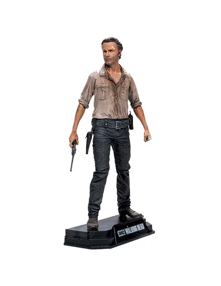 es::The Walking Dead TV Version Figura Color Tops Rick Grimes 18 cm