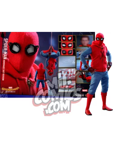 es::Spider-Man Homecoming Figura 1/6 Spider-Man Homemade Suit Ver. Hot Toys