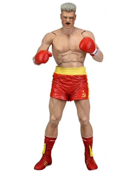 es::Rocky 40 aniversario Serie 2 Figura Drago Red Pants 18 cm