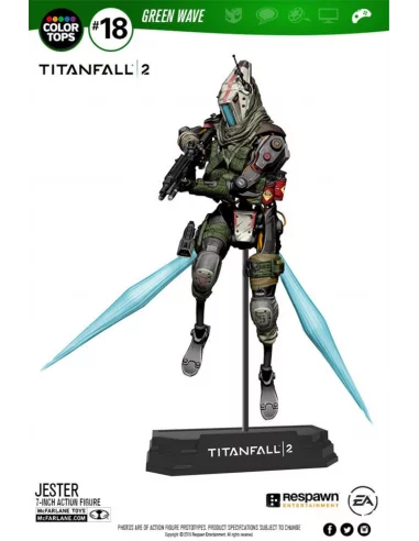 es::Titanfall 2 Figura Color Tops Jester 18 cm
