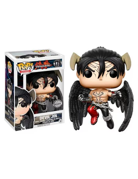 es::Tekken POP! Games Vinyl Figura Devil Jin 10 cm