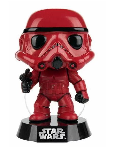 es::Star Wars POP! Vinyl Cabezón Red Stormtrooper 9 cm