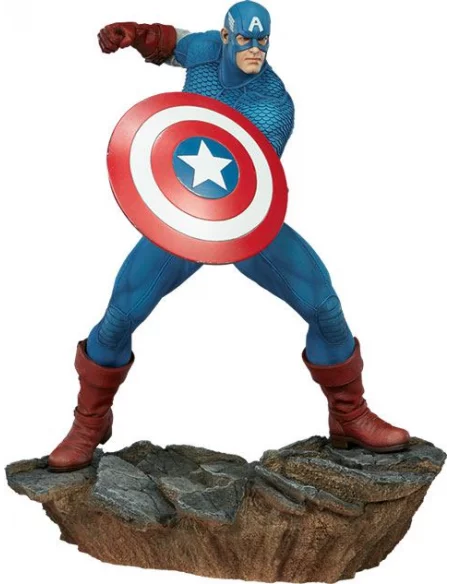 es::Avengers Assemble Estatua 1/5 Captain America 38 cm