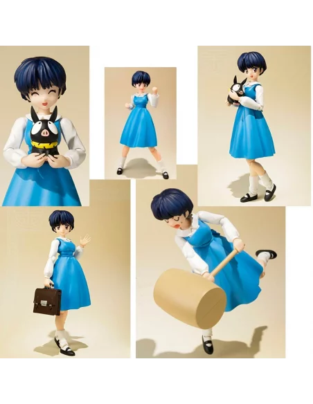 es::Akane Tendo + P-Chan Figura 13 cm Ranma 1/2 Figuarts
