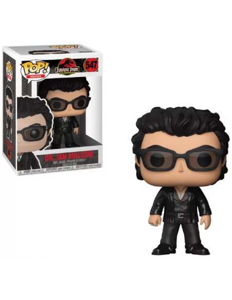 es::Jurassic Park Figura POP! Movies Vinyl Dr. Ian Malcolm 9 cm
