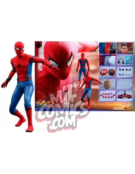 es::Spider-Man Homecoming Figura 1/6 Spider-Man Hot Toys