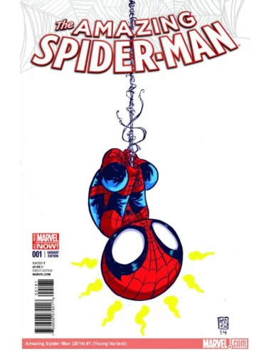 The Amazing Spider-man 1 2014 Skottie Young var-10