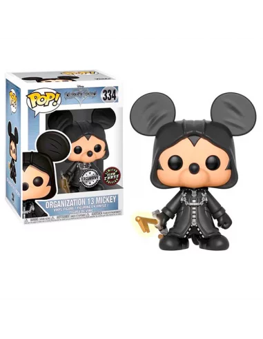 es::Kingdom Hearts POP! Vinyl Figura CHASE Organization 13 Mickey Exclusive 9 cm