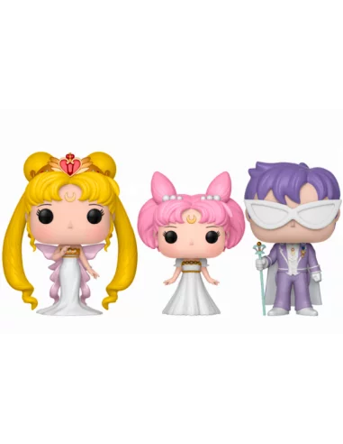 es::Sailor Moon POP! Animation Vinyl Pack Figuras Serenity, Endy y Rini Exclusive 9 cm