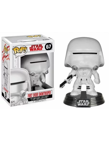 es::Star Wars Episode VIII POP! Vinyl Cabezón First Order Snowtrooper 9 cm
