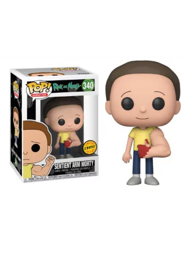 es::Rick y Morty POP! Animation Vinyl Figura CHASE Sentinent Arm Morty 9 cm