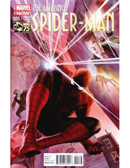 The Amazing Spider-man 1 2014 1:75 Alex Ross co-10