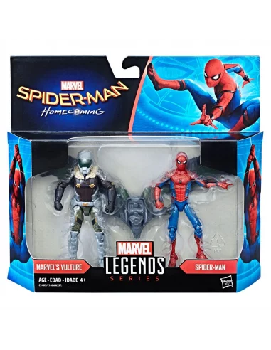 es::Marvel Legends Spiderman & Vulture Pack de 2 Figuras 10 cm