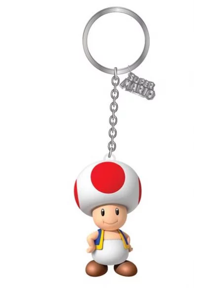 es::Nintendo Llavero PVC 3D Toad 7 cm