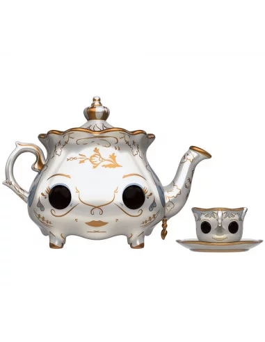 es::La bella y la bestia POP! Disney Vinyl Figura Mrs Potts & Chip 9 cm