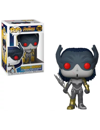 es::Vengadores Infinity War Figura POP! Movies Vinyl Proxima Midnight 9 cm