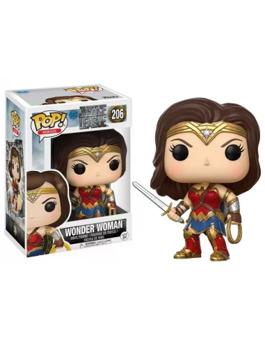 es::Justice League Movie POP! Movies Vinyl Figura Wonder Woman 9 cm