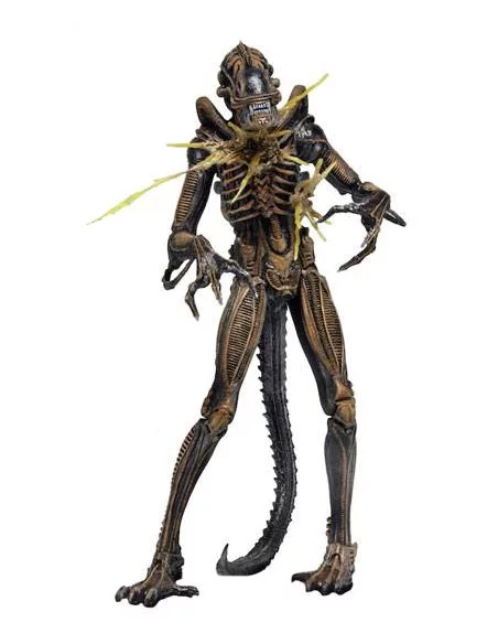 es::Aliens Serie 12 Figura Battle Damaged Warrior Brown 23 cm