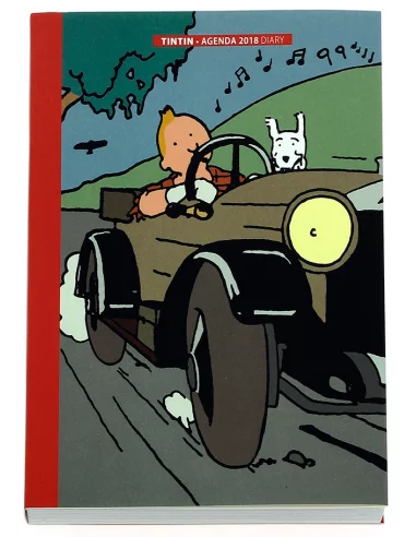 es::Agenda Tintín 2018 Grande