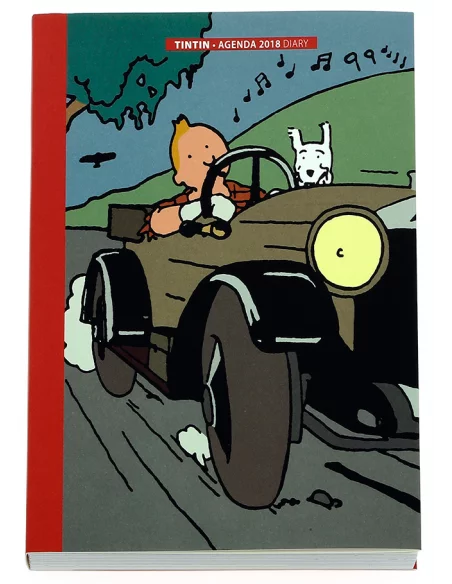 es::Agenda Tintín 2018 Grande