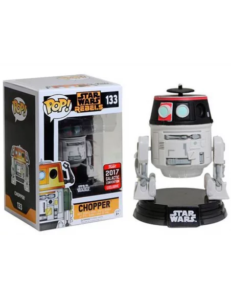 es::Star Wars Rebels POP! Vinyl Bobble-Head Figura Chopper Galactic Convention Exclusive 7 cm