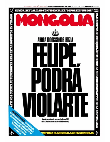Mongolia 23: Felipe podrá violarte - Revista Satír-10