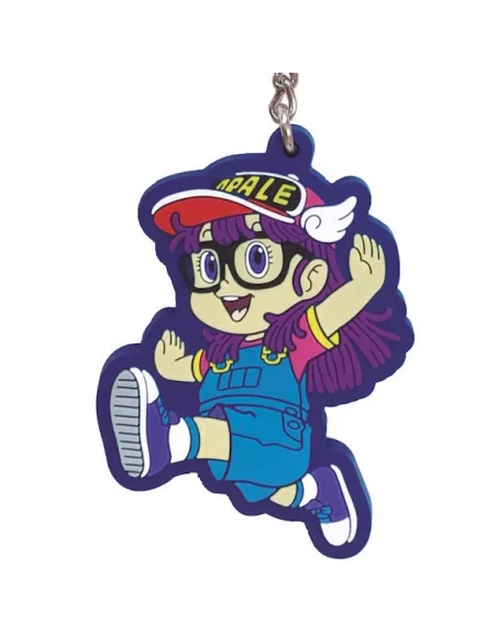 es::Dr. Slump Llavero de goma Arale corriendo