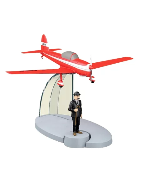 Avión Tintin: Avión Rojo y Dupont - La Isla Negra-10