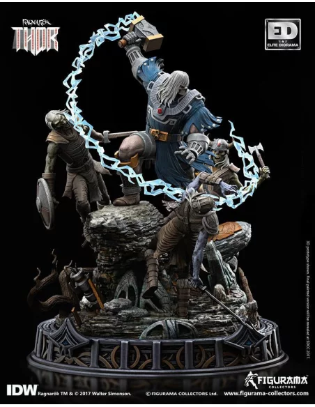 es::Ragnarök Walter Simonson Estatua Elite Diorama Thor 46 cm