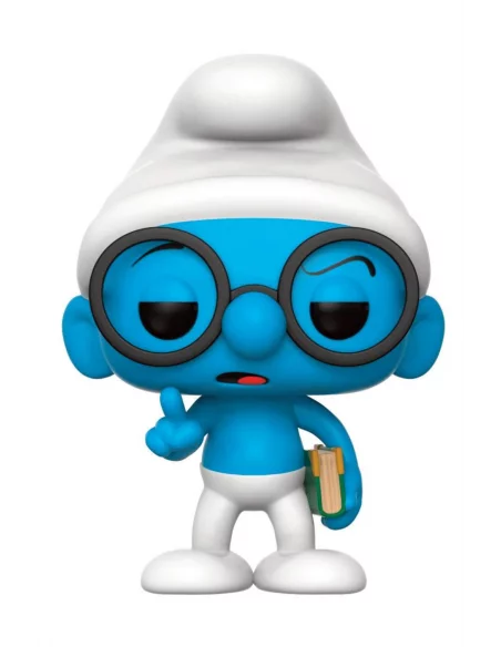 es::Los Pitufos POP! TV Vinyl Figura Brainy Smurf 9 cm