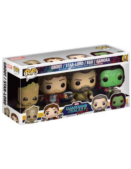 es::Guardianes de la Galaxia 2 Pack de 4 Figuras POP! Set II 9 cm