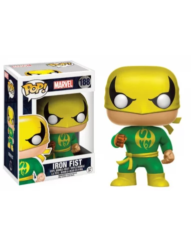 es::Marvel Comics POP! Marvel Vinyl Cabezón Iron Fist 9 cm