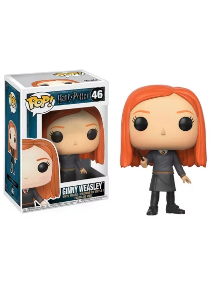 es::Harry Potter POP! Movies Vinyl Figura Ginny Weasley Wand 9 cm