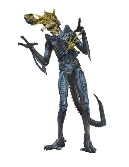 es::Aliens Serie 12 Figura Battle Damaged Warrior Blue 23 cm