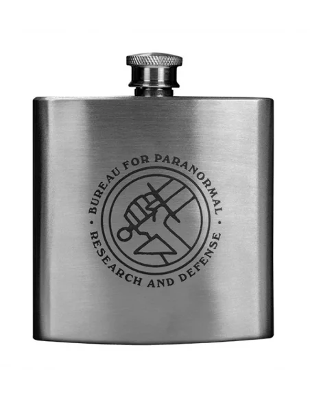 es::Hellboy Petaca de metal Logo BPRD