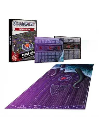 es::Campo Dark Elf Pitch & Dugout - Blood Bowl