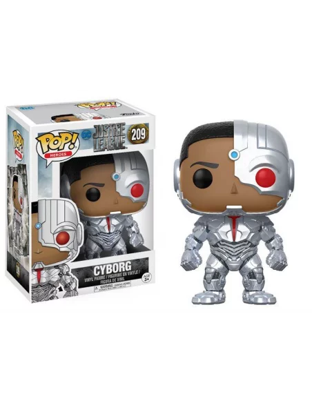 es::Justice League Movie POP! Movies Vinyl Figure Cyborg 9 cm