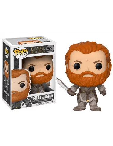 es::Juego de Tronos POP! Television Vinyl Figura Tormund Giantsbane 9 cm