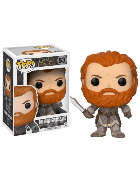 es::Juego de Tronos POP! Television Vinyl Figura Tormund Giantsbane 9 cm