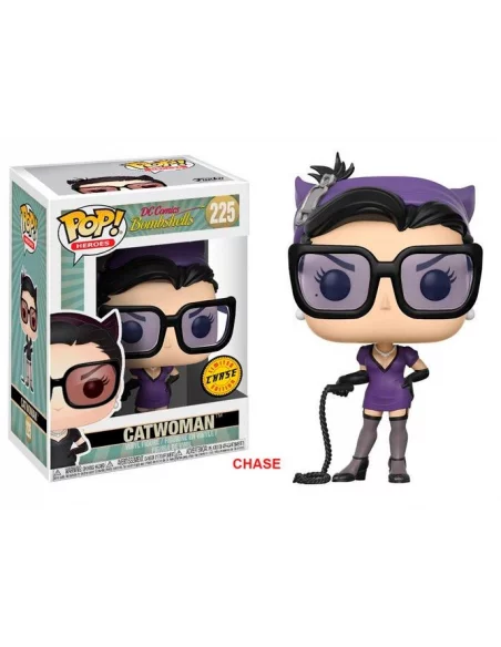 es::DC Comics Bombshells POP! Heroes Vinyl Figura Chase Catwoman 9 cm