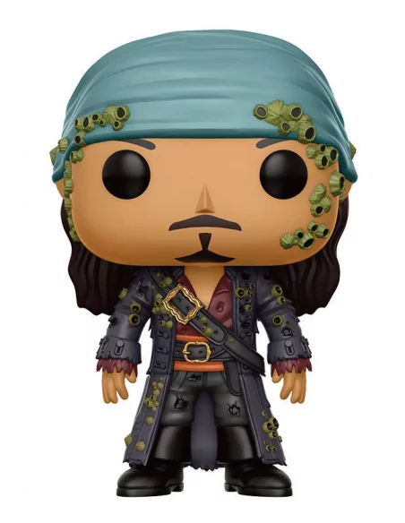 es::Piratas del Caribe La Venganza de Salazar POP! Movies Vinyl Figura Ghost of Will Turner 9 cm