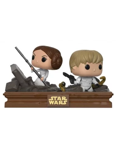 es::Star Wars Pack POP! Movie Moments Vinyl Trash Compactor Escape 9 cm