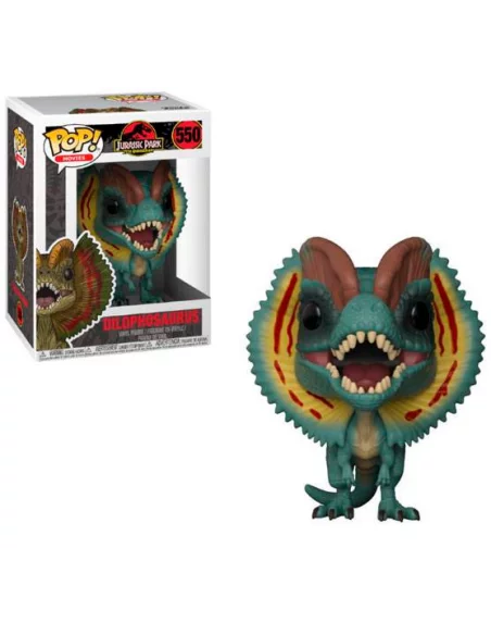 es::Jurassic Park Figura POP! Movies Vinyl Dilophosaurus 9 cm