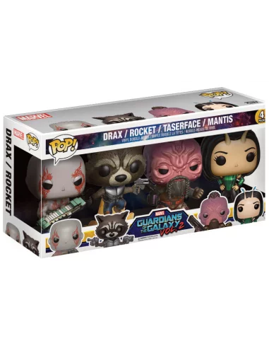 es::Guardianes de la Galaxia 2 Pack de 4 Figuras POP! Set I 9 cm