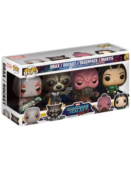es::Guardianes de la Galaxia 2 Pack de 4 Figuras POP! Set I 9 cm